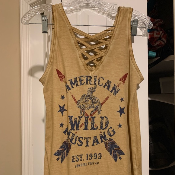 Cowgirl Tuff Tops - Cowgirl Tuff tank top